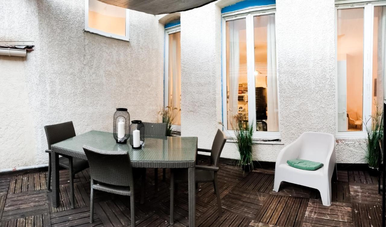 L'Echappee Belle - Terrasse 25M2 - Centre Ville - Lit Queen Size Saint-Quentin (Aisne) Buitenkant foto